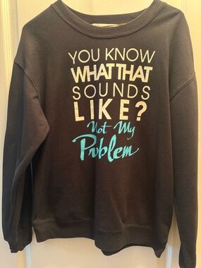 Wound Up Black and White Graphic Top